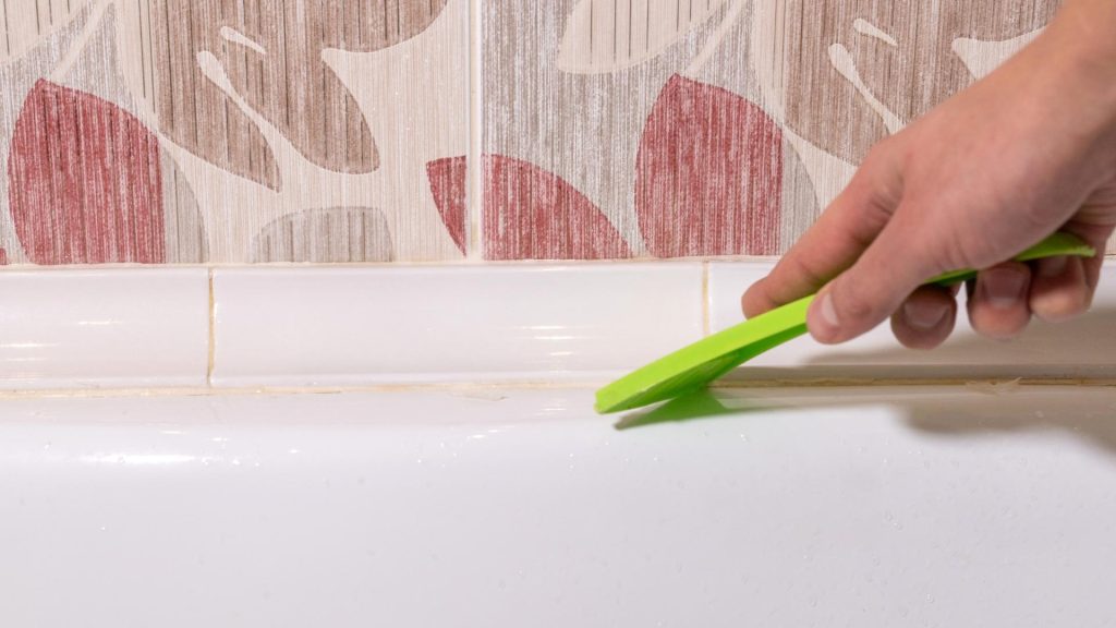 Siliconenkit verwijderen